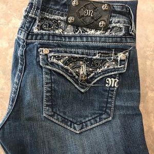 Miss Me 29x34 bootcut jeans